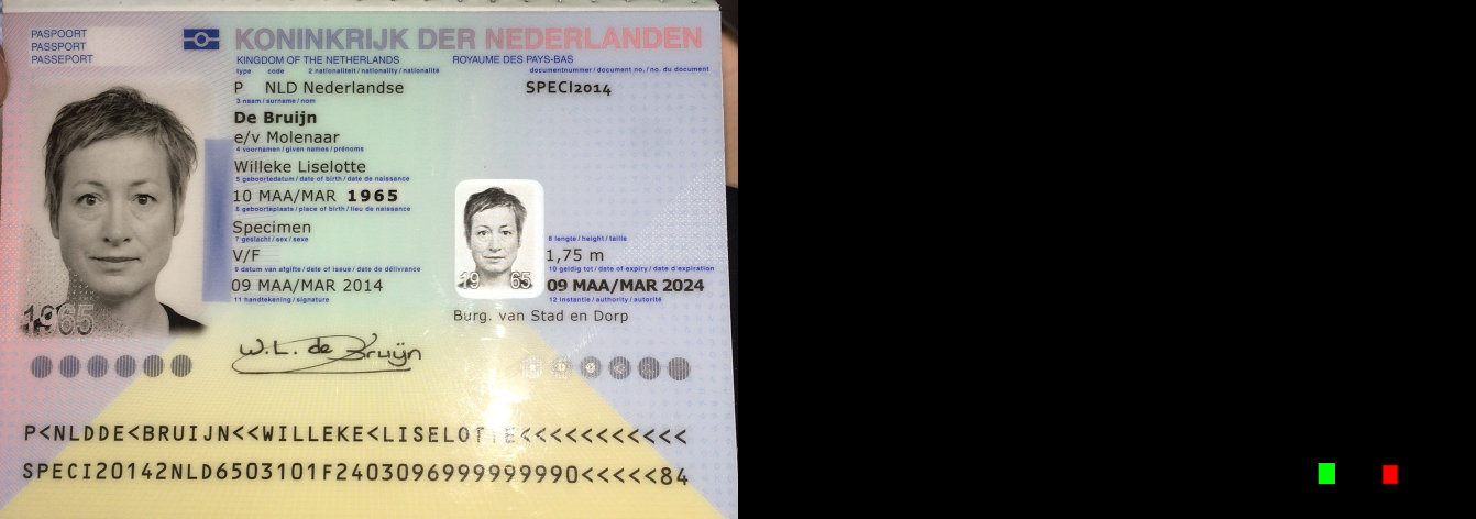 Example of tampering